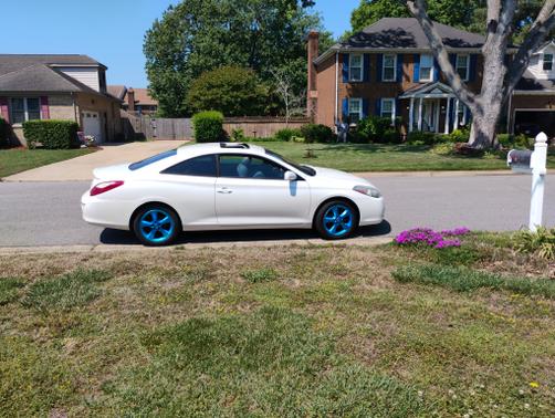 White 2007 Toyota Camry Solara SLE V6
