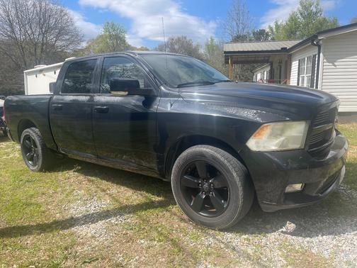 Black 2010 Dodge Ram 1500 Sport