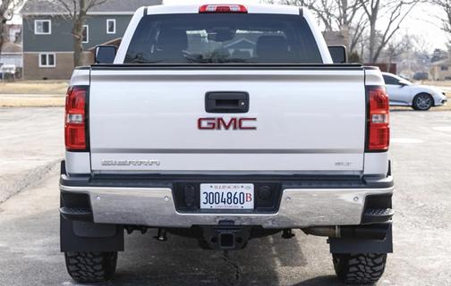 Silver 2015 GMC Sierra 2500 SLT