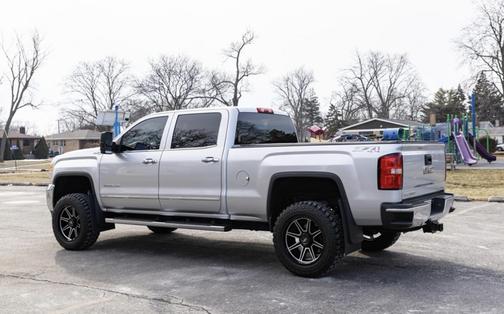 Silver 2015 GMC Sierra 2500 SLT