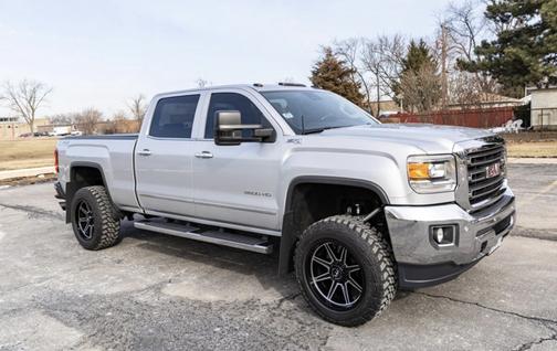 Silver 2015 GMC Sierra 2500 SLT