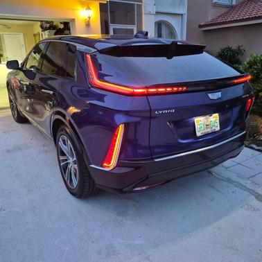 Blue 2024 Cadillac LYRIQ Luxury