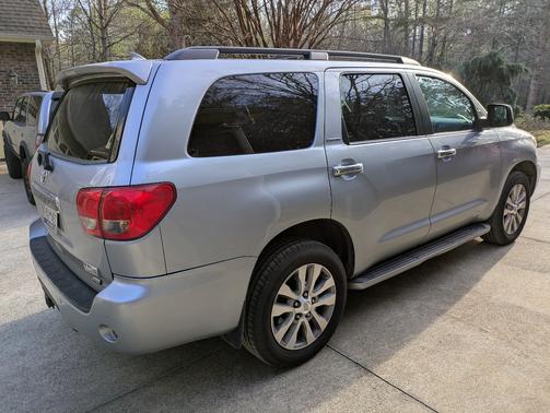 Silver 2014 Toyota Sequoia Limited