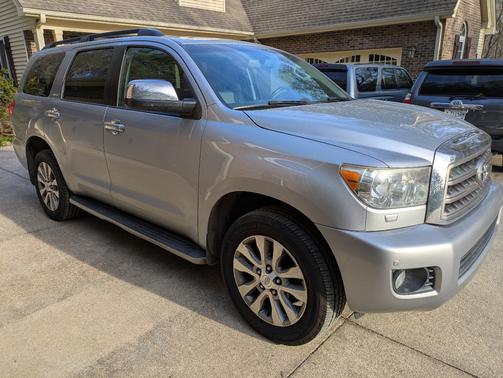 Silver 2014 Toyota Sequoia Limited