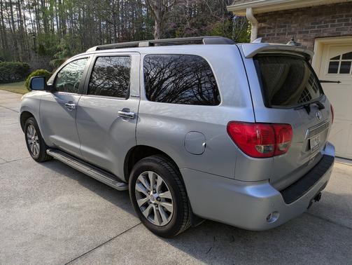Silver 2014 Toyota Sequoia Limited