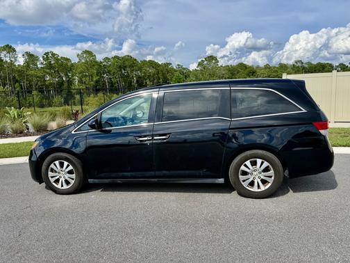 Black 2015 Honda Odyssey EX-L