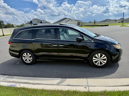 Black 2015 Honda Odyssey EX-L