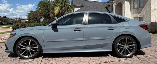 Gray 2022 Honda Civic Touring
