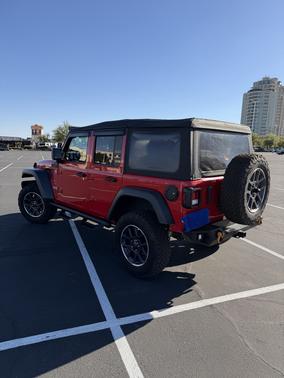 Red 2018 Jeep Wrangler Unlimited Sport