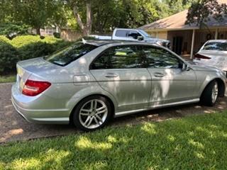 Silver 2013 Mercedes-Benz C-Class C 250 Sport