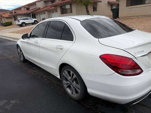 White 2017 Mercedes-Benz C-Class C 300