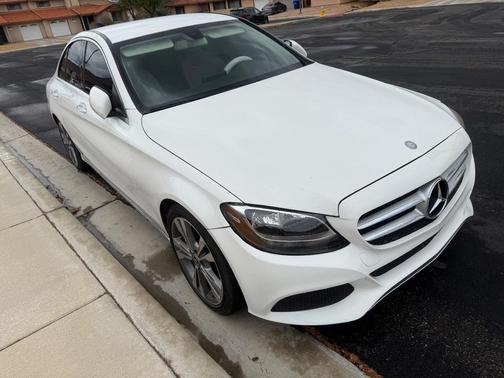 White 2017 Mercedes-Benz C-Class C 300