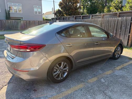 Gray 2018 Hyundai ELANTRA SEL