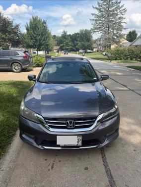 Black 2014 Honda Accord EX-L