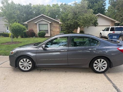 Black 2014 Honda Accord EX-L
