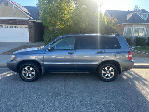 Blue 2006 Toyota Highlander Limited