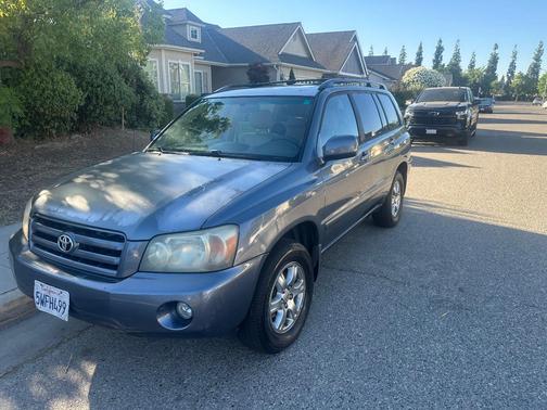 Blue 2006 Toyota Highlander Limited