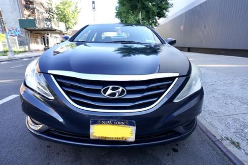 Blue 2012 Hyundai SONATA GLS