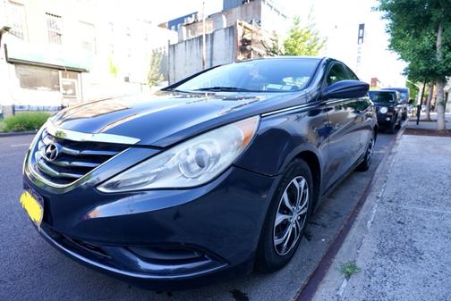 Blue 2012 Hyundai SONATA GLS