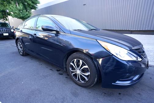 Blue 2012 Hyundai SONATA GLS