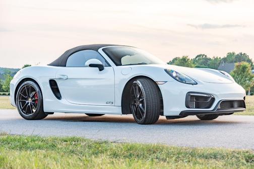 White 2015 Porsche Boxster Boxster GTS