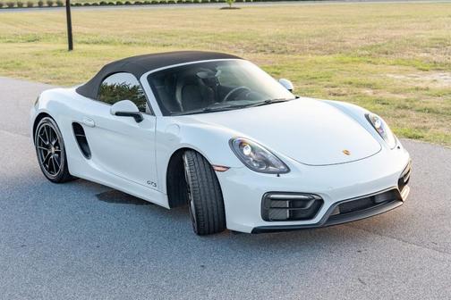 White 2015 Porsche Boxster Boxster GTS