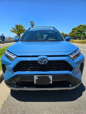 Blue 2023 Toyota RAV4 Hybrid SE