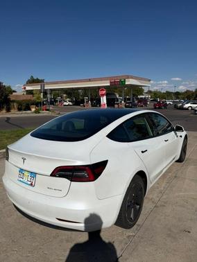 White 2023 Tesla Model 3 Long Range