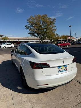 White 2023 Tesla Model 3 Long Range