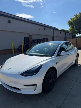 White 2023 Tesla Model 3 Long Range