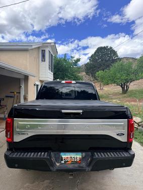 Black 2016 Ford F-150 Platinum