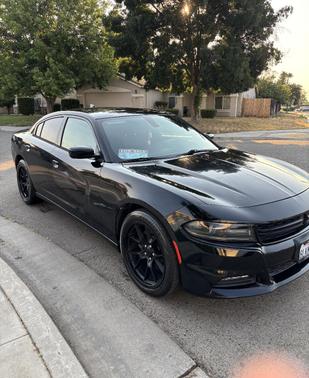 Black 2015 Dodge Charger SXT