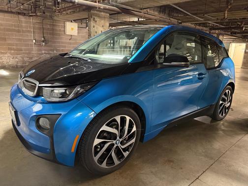 Blue 2017 BMW i3 94 Ah