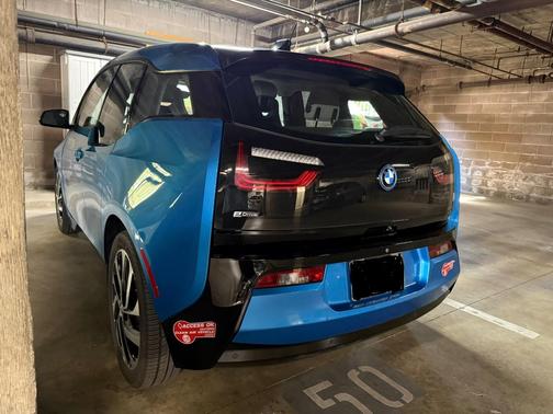 Blue 2017 BMW i3 94 Ah