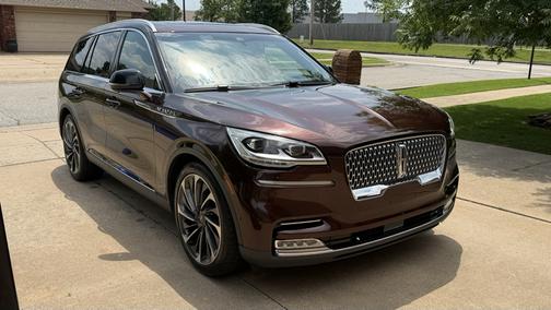 Brown 2020 Lincoln Aviator Reserve AWD