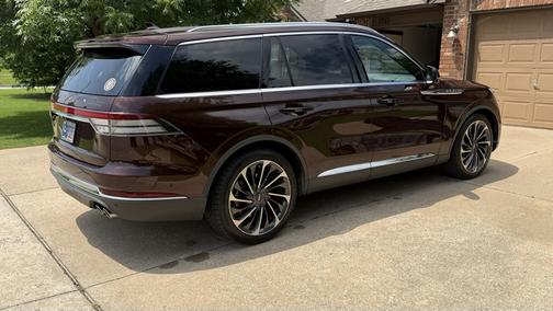 Brown 2020 Lincoln Aviator Reserve AWD
