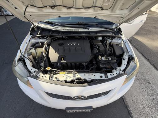White 2010 Toyota Corolla S