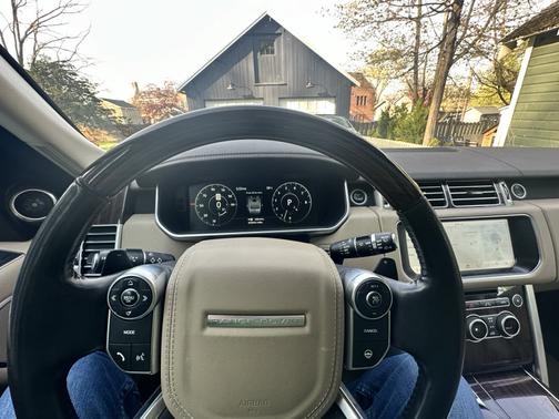 Blue 2017 Land Rover Range Rover 3.0L Supercharged HSE