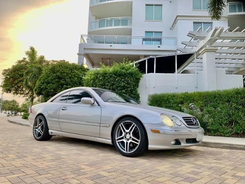 Silver 2002 Mercedes-Benz CL-Class CL 600