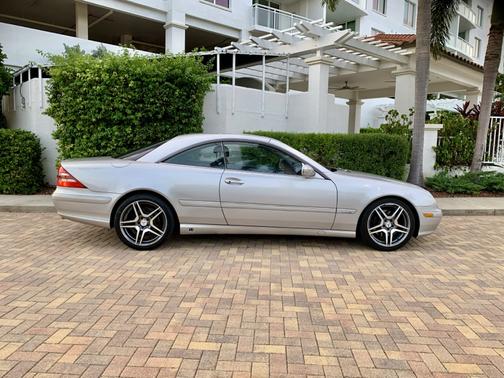 Silver 2002 Mercedes-Benz CL-Class CL 600