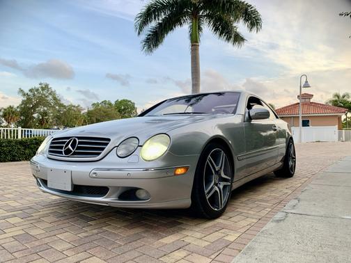 Silver 2002 Mercedes-Benz CL-Class CL 600