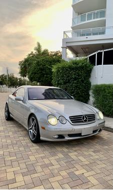 Silver 2002 Mercedes-Benz CL-Class CL 600