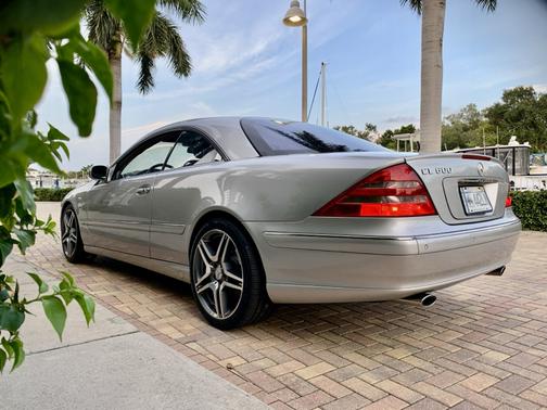 Silver 2002 Mercedes-Benz CL-Class CL 600