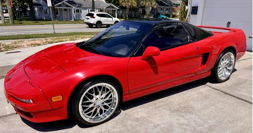 Red 1992 Acura NSX Base