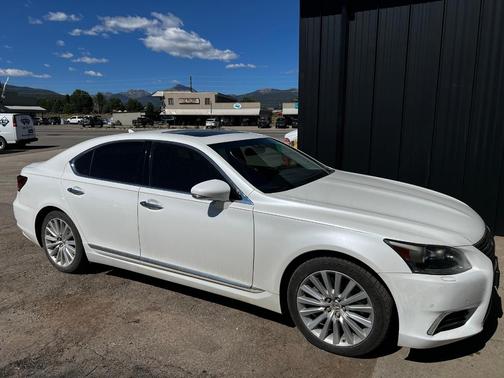 White 2013 Lexus LS 460 Base
