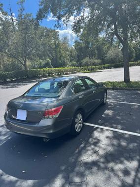 Gray 2008 Honda Accord EX-L
