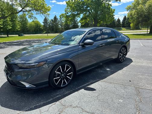 Gray 2023 Honda Accord Hybrid Touring