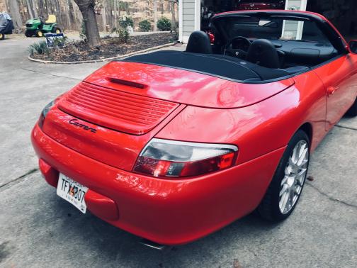 2003 Porsche 911 Carrera Cabriolet
