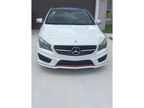 White 2016 Mercedes-Benz CLA-Class CLA 250
