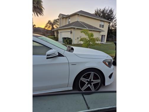 White 2016 Mercedes-Benz CLA-Class CLA 250